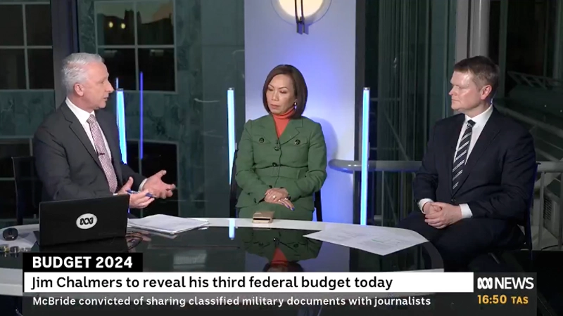 ABC Afternoon Briefing  Budget Day